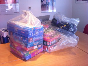 legetøj mm til ferielejr 2015