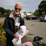 Landsindsamling 2016: Søren Gregersen er veteran på indsamlingsholdet, det var 10. år i træk at han samlede ind for Røde Kors