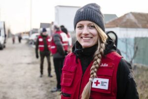 Julie Bergstrand-Christensen, Røde Kors udsendt i Ukraine
