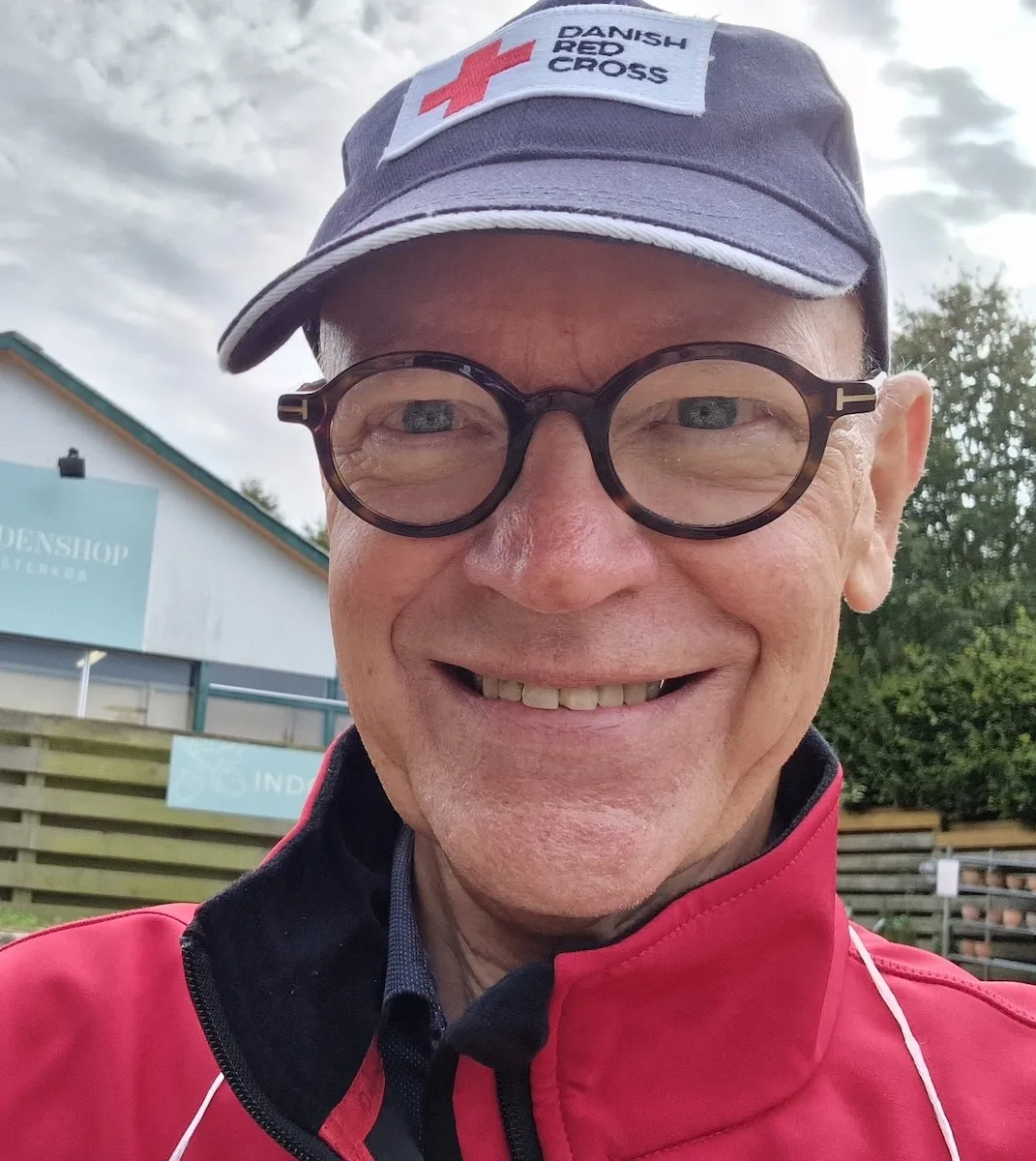 01.10.2023 Jerry Ritz - Aktivitetsleder for kommunikation i Røde Kors og veteran ved indsamlingen-portræt