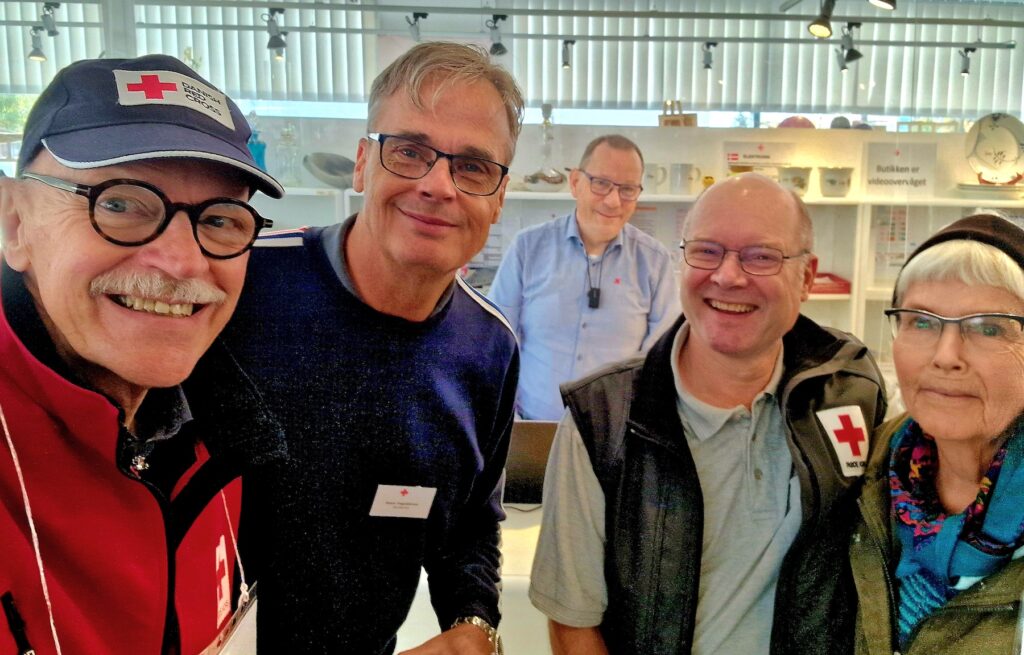 Landsindsamling 2025 2 Indsamlingsteam fra v. Jerry, Kenn, Michael, Bo og Nana Landsindsamling 2025 2 Indsamlingsteam fra v. Jerry, Kenn, Michael, Bo og Nana